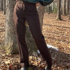 Prada Brown Stretch Trouser